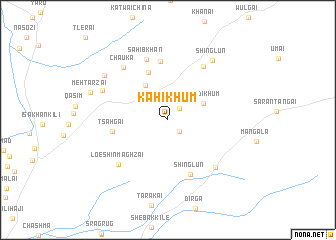 map of Kāhi Khum