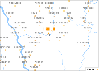 map of Kahla