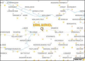 map of Kahlwinkel