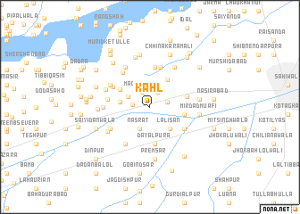 map of Kāhl