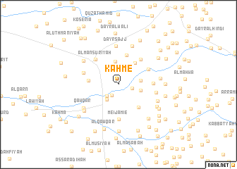 map of Kahme