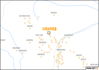 map of Kahn Āb