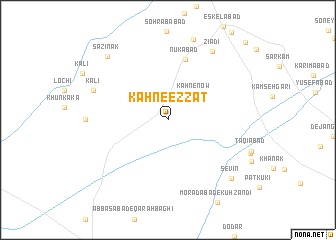 map of Kahn-e ‘Ezzat