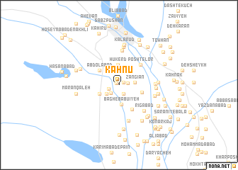 map of Kahnū