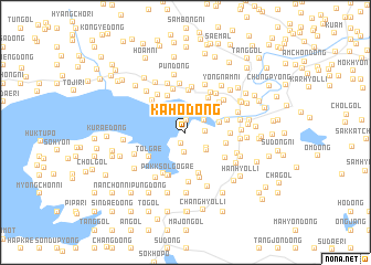 map of Kaho-dong