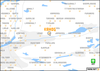 map of Kåhög