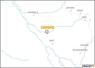 map of Kahoho