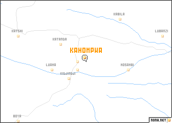 map of Kahompwa