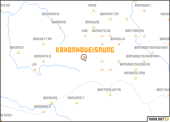 map of Kahon Houei Snung