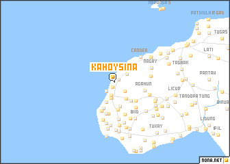 map of Kahoy Sina