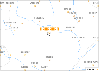 map of Kahraman