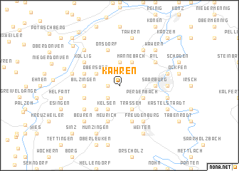 map of Kahren