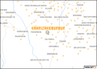 map of Kahrīzak-e Būr Būr