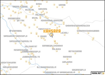 map of Kāh Sarā