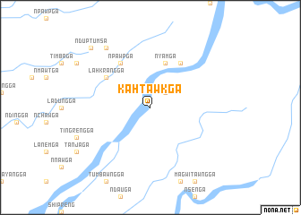 map of Kahtawk Ga