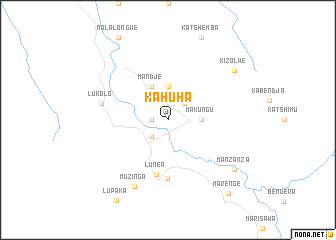 map of Kahuha