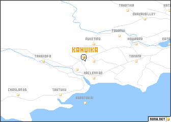 map of Kahuika