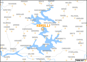 map of Kahŭl-li