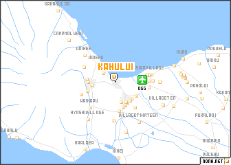 map of Kahului