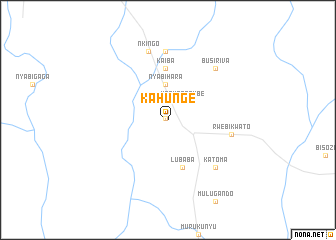 map of Kahunge