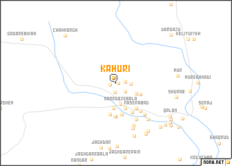 map of Kahūrī