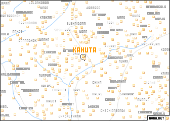 map of Kahūta