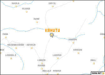 map of Kahutu