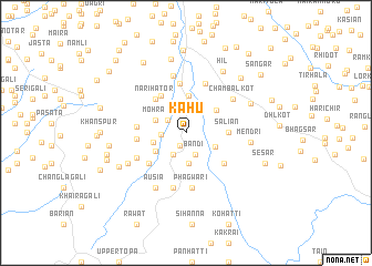 map of Kahu