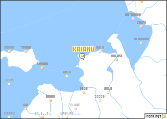 map of Kaiamu