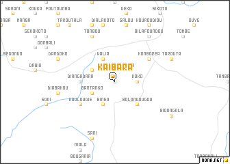 map of Kaïbara