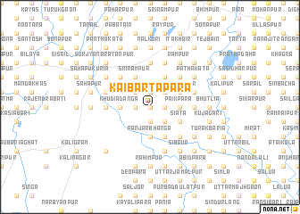 map of Kaibartapāra