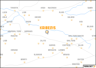 map of Kaiberis
