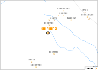 map of Kaibinda