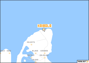 map of Kaibola