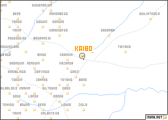 map of Kaïbo