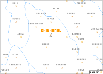 map of Kaibwi-imnu