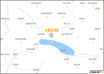 map of Kaiche