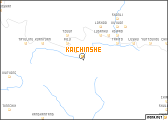 map of K\