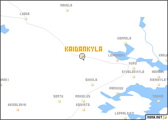 map of Kaidankylä