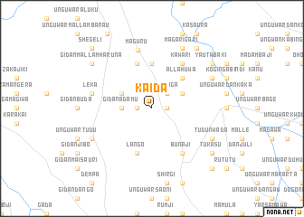 map of Kaida