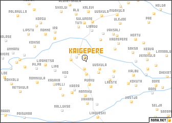 map of Kaigepere