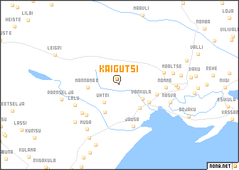 map of Kaigutsi