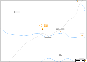 map of Kaigu