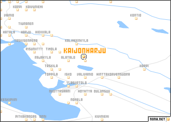 map of Kaijonharju