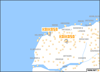 map of Kaikasa