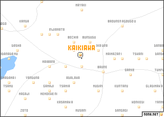 map of Kaikiawa