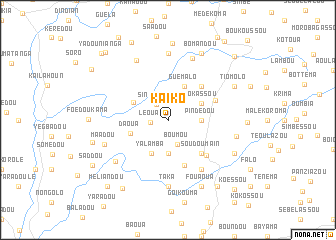 map of Kaiko