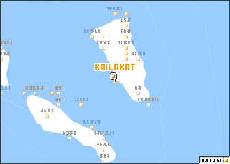 map of Kailakat