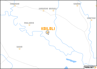 map of Kailālī