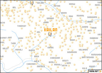 map of Kailān